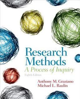 Research Methods A Process of Inquiry 8th 9780205907694 Front Cover