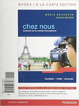 Chez Nous Branchï¿½ Sur le Monde Francophone, Media-Enhanced Version 4th 9780205926626 Front Cover