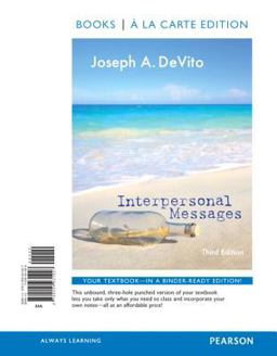 Interpersonal Messages, Books a la Carte Edition 3rd 9780205931927 Front Cover