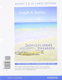 Interpersonal Mesages, Books a la Carte Plus NEW MyCommunicationLab with EText -- Access Card Package