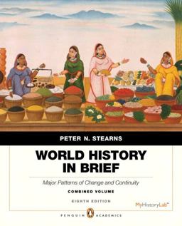World History in Brief Major Patterns of Change and Continuity 8th 9780205939206 Front Cover