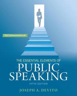 Essential Elements of Public Speaking 5th 9780205946280 Front Cover