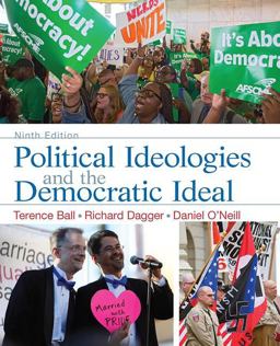 Political Ideologies and the Democratic Ideal 9th 9780205962556 Front Cover