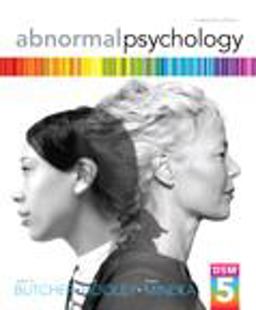 Abnormal Psychology 16th 9780205965090 Front Cover