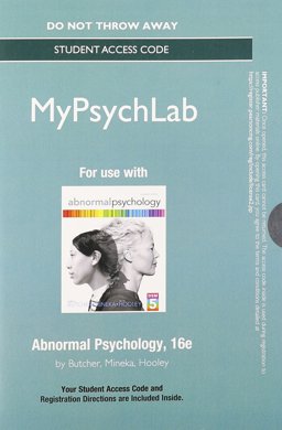 Abnormal Psychology