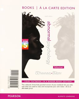Abnormal Psychology, Books a la Carte Edition
