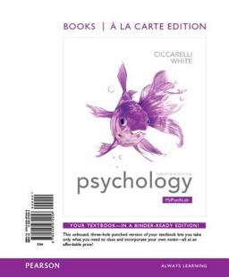 Psychology, Books a la Carte Edition 4th 9780205972258 Front Cover