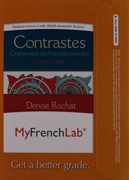 MyLab French with Pearson eText -- Access Card -- for Contrastes