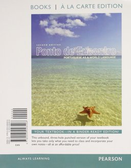 Ponto de Encontro Protugueses As a World Language, Books a la Carte Plus Mylab Portuguese One Semester with EText -- Access Card Package 2nd 9780205984435 Front Cover
