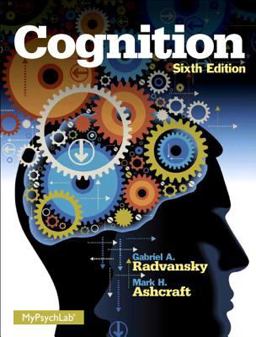 Cognition 6th 9780205985807 Front Cover