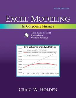 Excel Modeling in Corporate Finance 5th 9780205987252 Front Cover