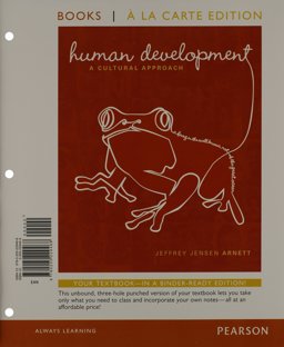 Human Development A Cultural Approach, Books a la Carte Plus NEW MypsychLab with Pearson EText -- Access Card Package  9780205987870 Front Cover