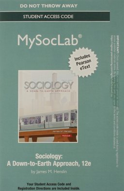 NEW MySocLab with Pearson EText -- Standalone Access Card -- for Sociology