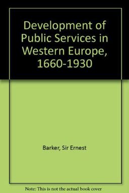 The Development of Public Services in Western Europe, 1660-1930