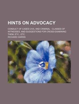 Hints on Advocacy