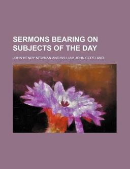Sermons Bearing on Subjects of the Day