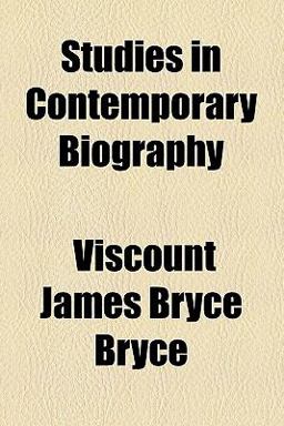 Studies in Contemporary Biography