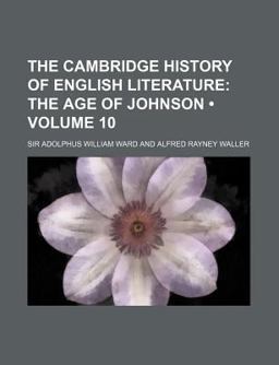 The Cambridge History of English Literature