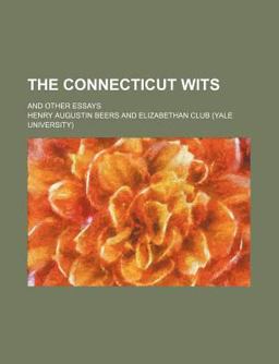 The Connecticut Wits The Connecticut Wits