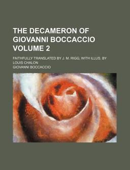 The Decameron of Giovanni Boccaccio