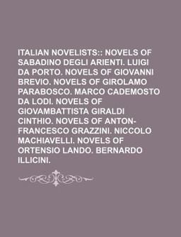 The Italian Novelists