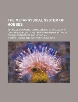 The Metaphysical System of Hobbes
