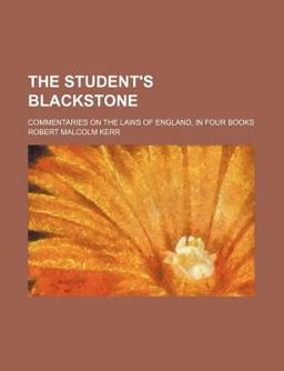 The Student's Blackstone