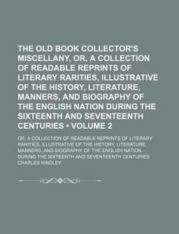The Old Book Collector's Miscellany