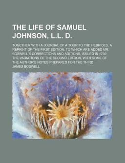 The Life of Samuel Johnson, L L D