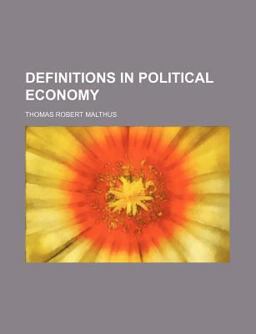 Definitions in Political Economy