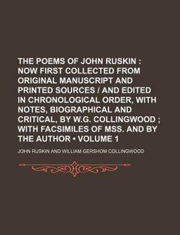 The Poems of John Ruskin