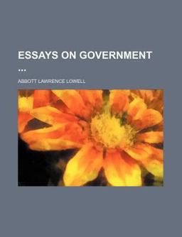 Essays on Government