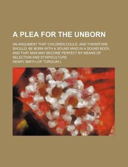 A Plea for the Unborn