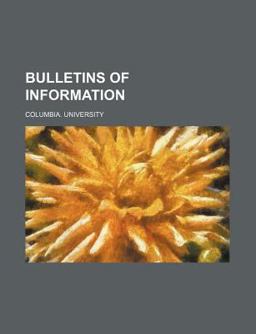 Bulletin of Information