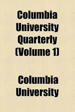 Columbia University Quarterly