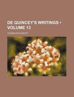 De Quincey's Writings