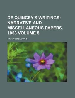 De Quincey's Writings
