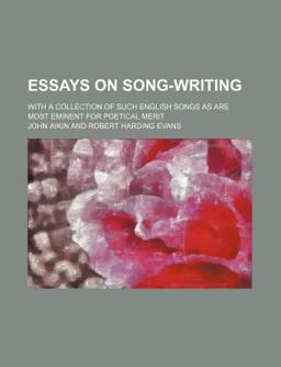 Essays on Song-Writing