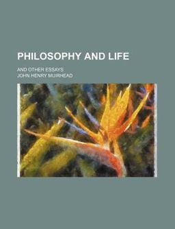 Philosophy and Life