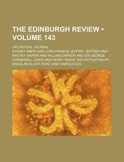 The Edinburgh Review The Edinburgh Review