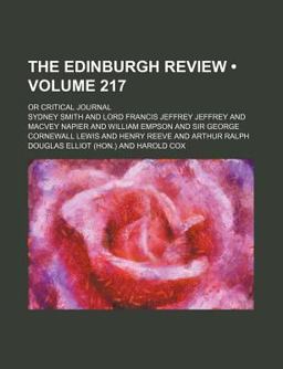 The Edinburgh Review The Edinburgh Review