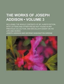 The Works of Joseph Addison
