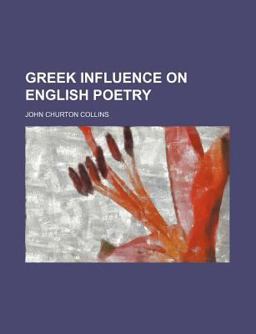 Greek Influence on English Poetry