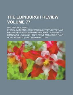 The Edinburgh Review The Edinburgh Review
