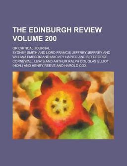 The Edinburgh Review The Edinburgh Review