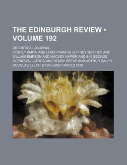 The Edinburgh Review The Edinburgh Review