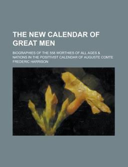 The New Calendar of Great Men