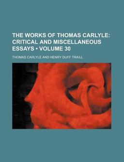 The Works of Thomas Carlyle