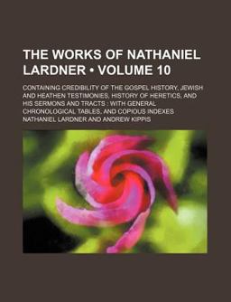 The Works of Nathaniel Lardner