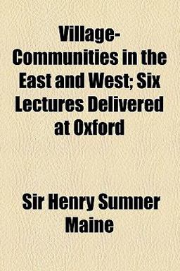 Village-Communities in the East and West